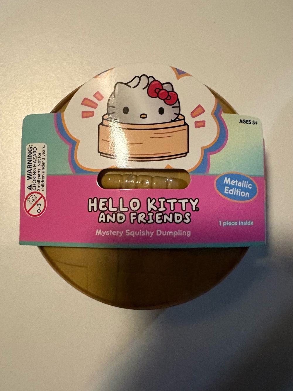Hello Kitty & Friends Mystery Squishy Dumpling Metallic Edition Sanrio NEW RARE